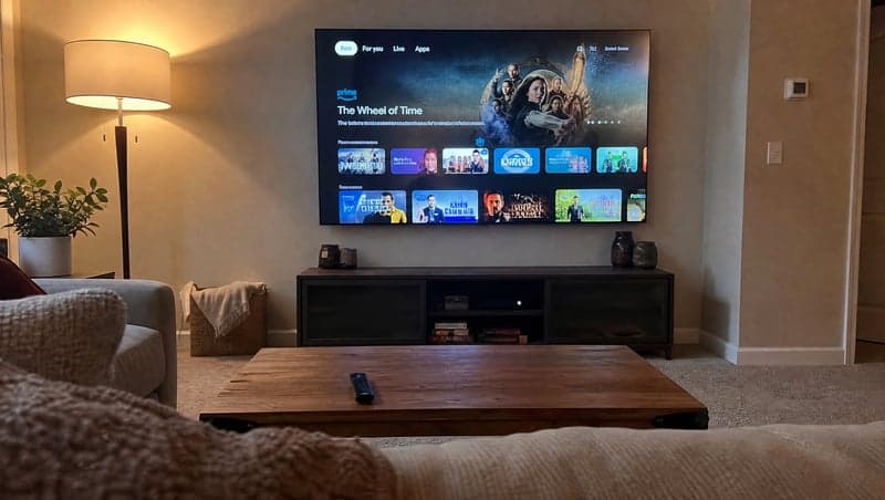 Reference photo before AI prank — Trashed living room